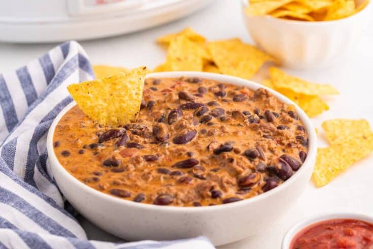 Ghoulish Gooey Chili Fondue