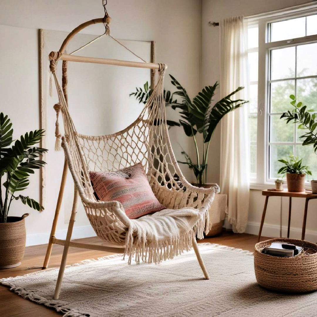 Create a Cozy Retreat with a Hanging Hammock Chair