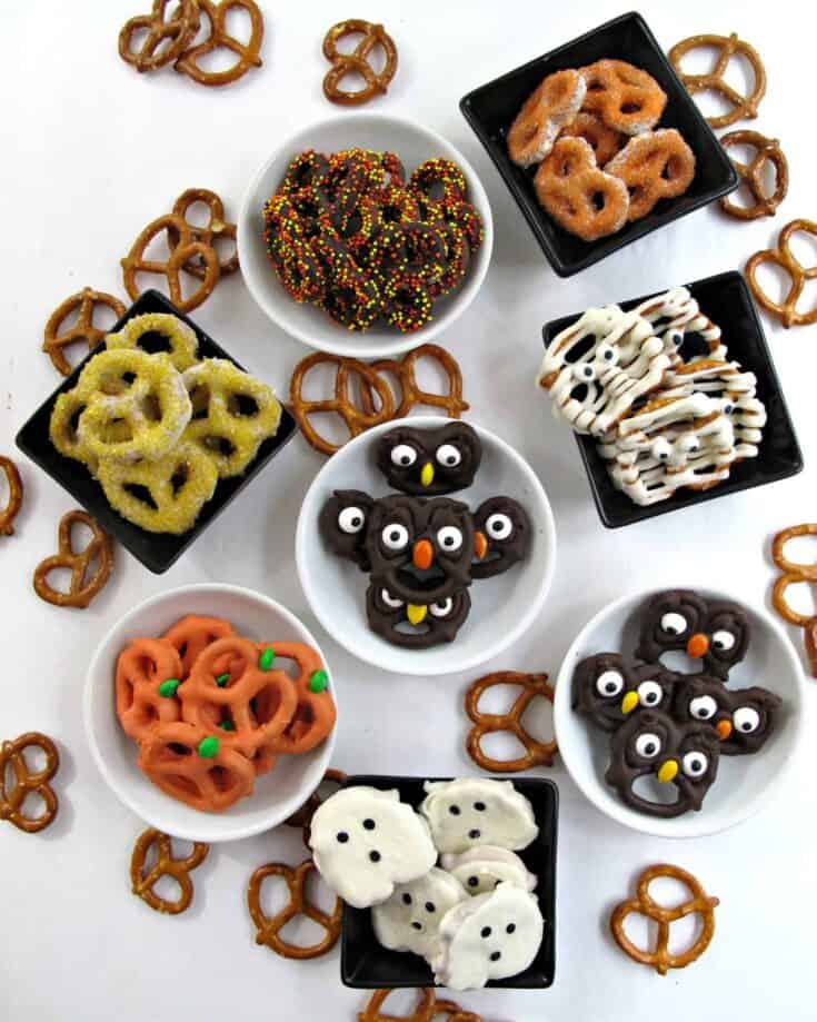 Witch’s Crunchy Chocolate Pretzel Wands