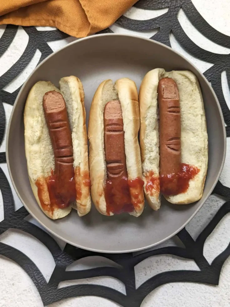 Gruesome Frankfurter Fingers