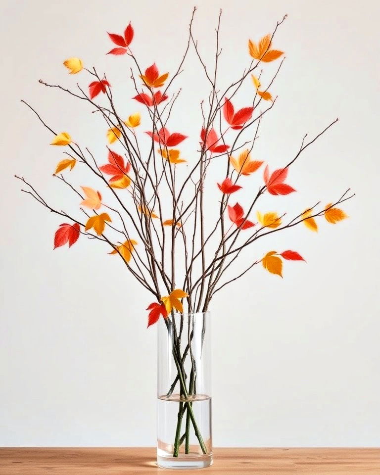Rustic Elegance: Embracing Branches for Cozy Fall Vibes