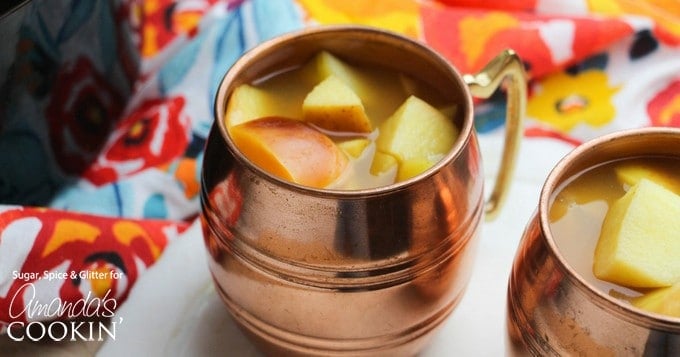 Haunted-Harvest Slow-Cooker Caramel Apple Punch