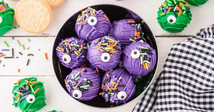 Peekaboo Monster Truffles