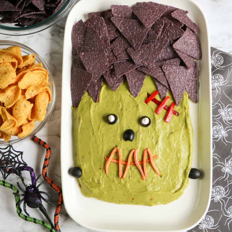 Patchwork Monster Guac Platter