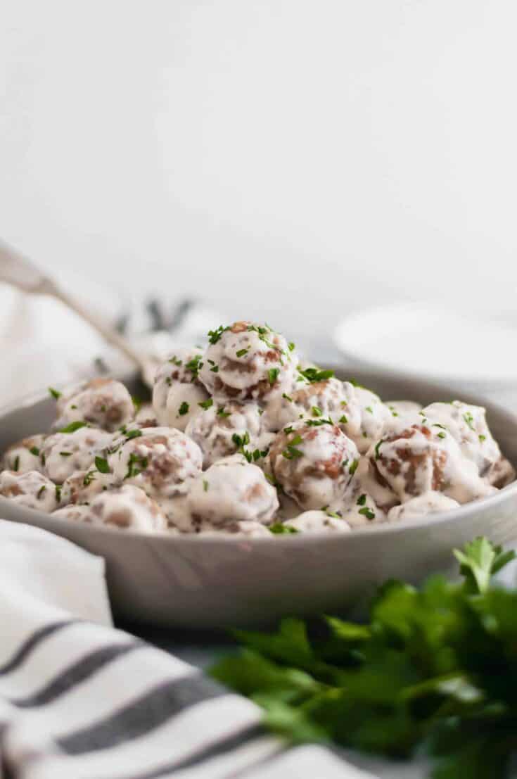 Monster Mash Crockpot Meatballs — Three-Item Party Magic