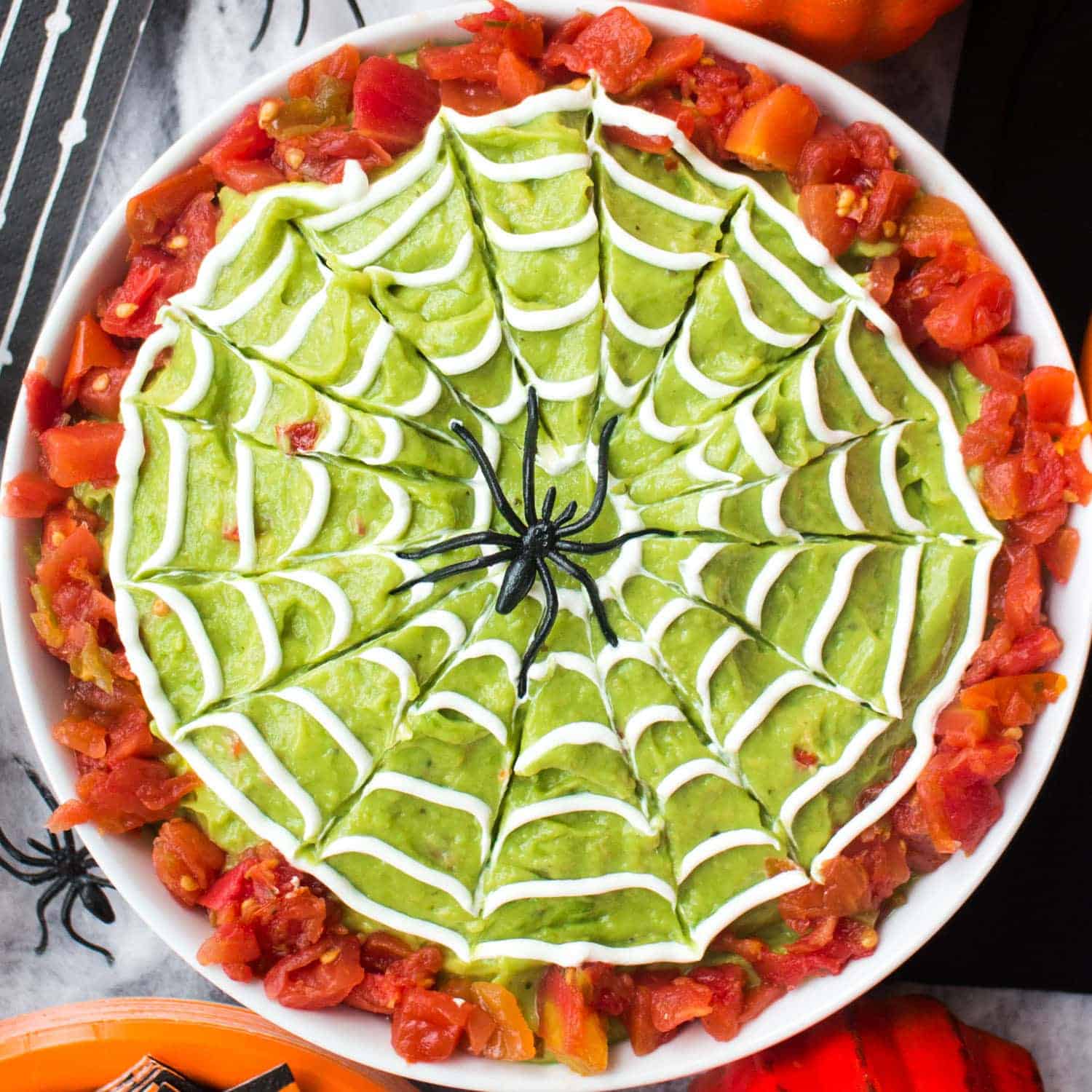 Haunted Web Avocado Smash