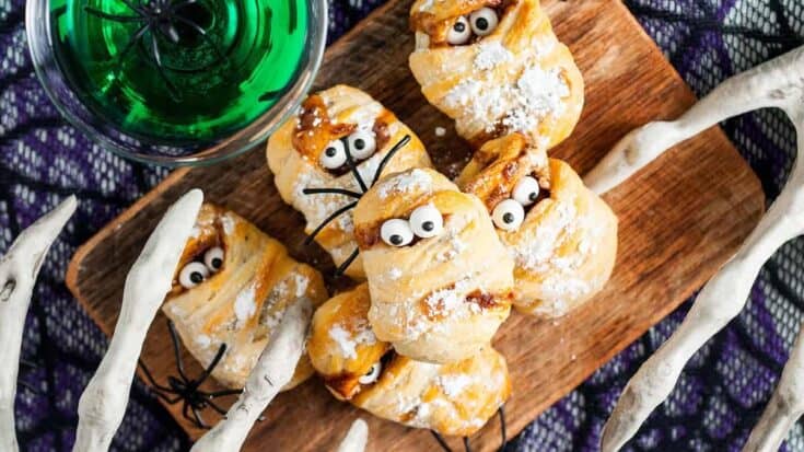 Sneaky Snickers Mummies