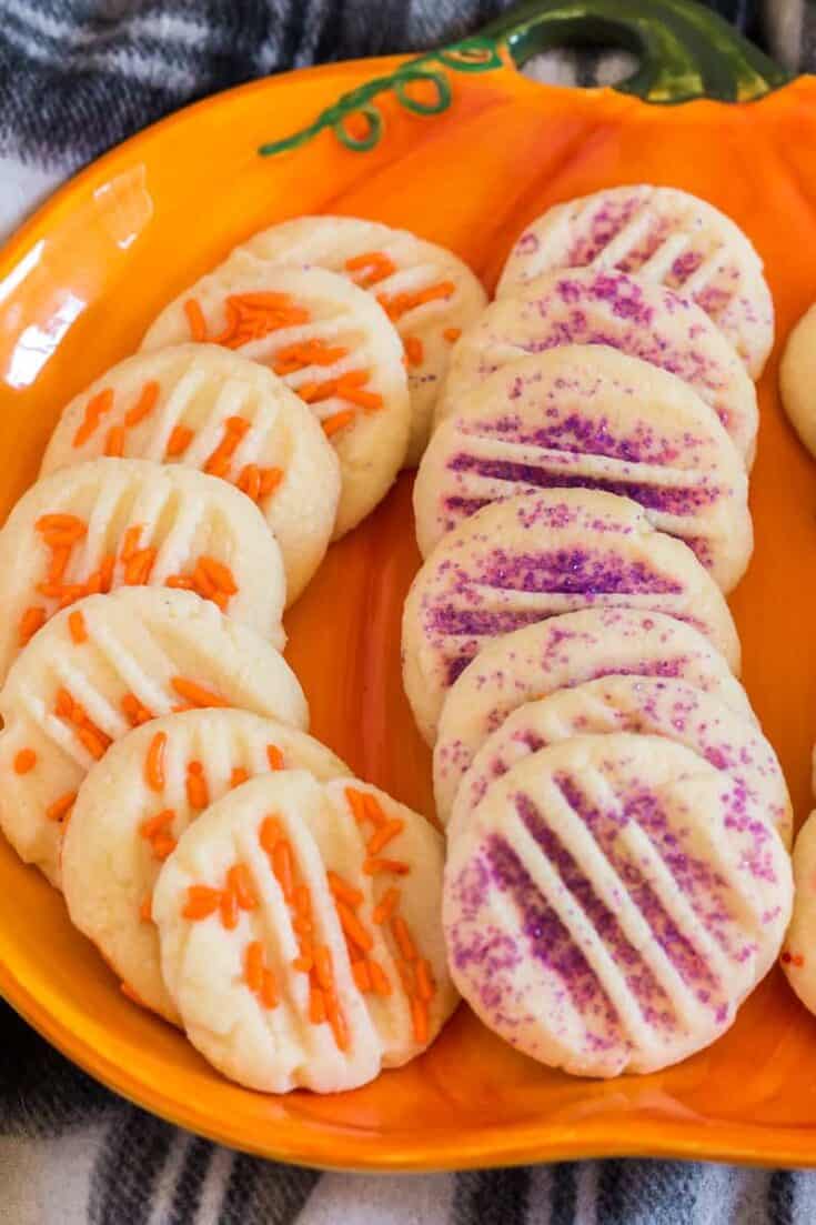 Spookily Simple Shortbread — Halloween Cookies in a Snap