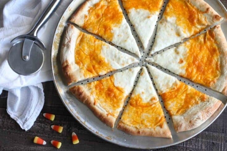 Tri-Color Candy Corn Party Pizza
