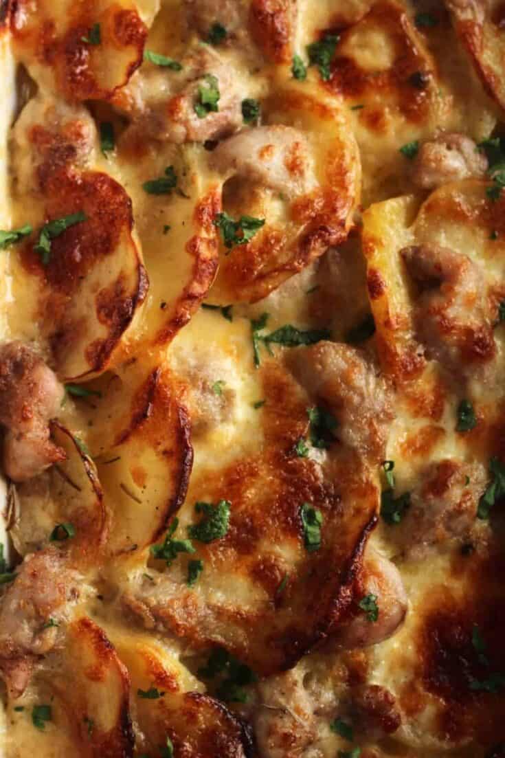 Creamy Chicken & Potato Bake