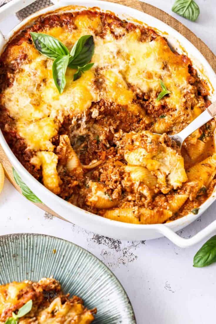 Lasagna Stuffed Shells