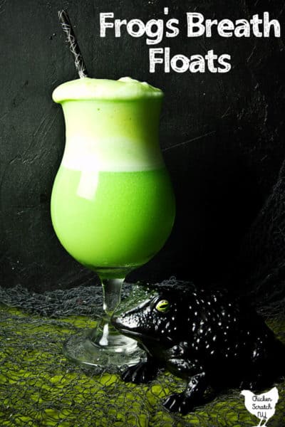 Witch's Pond Lime Sherbet Floats