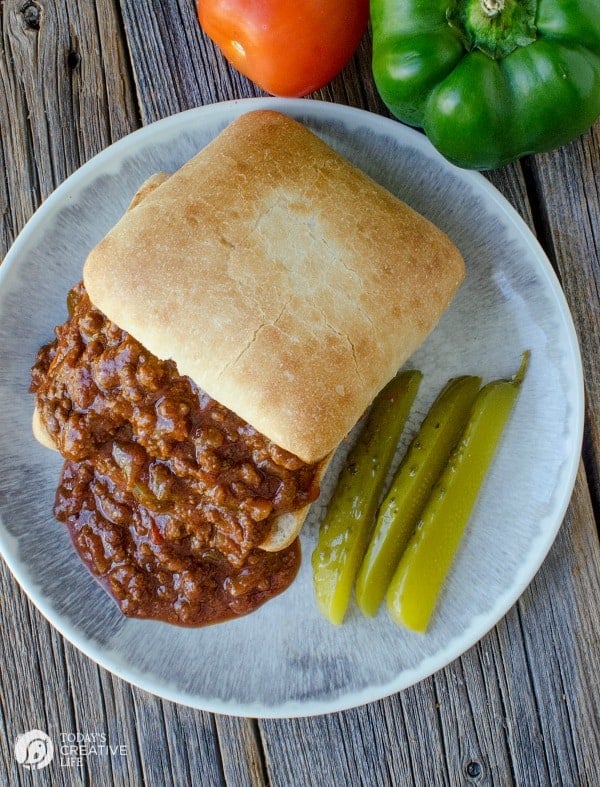 Slow Cooker Sloppy Joes