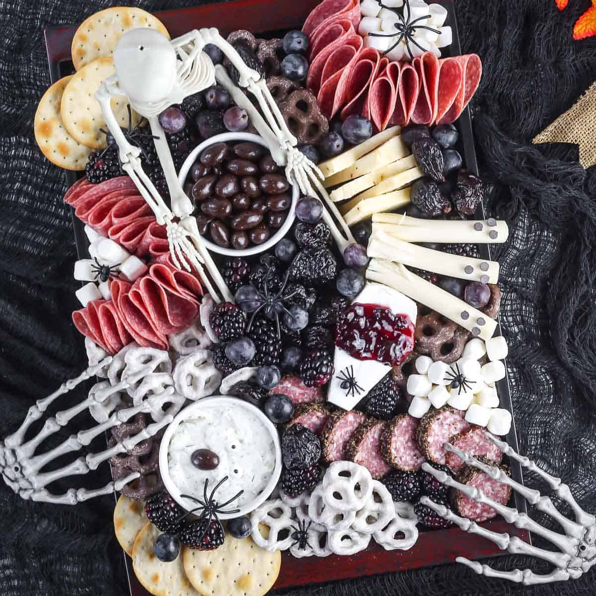Skeleton Snackscape: A Graveyard of Grazing Bites