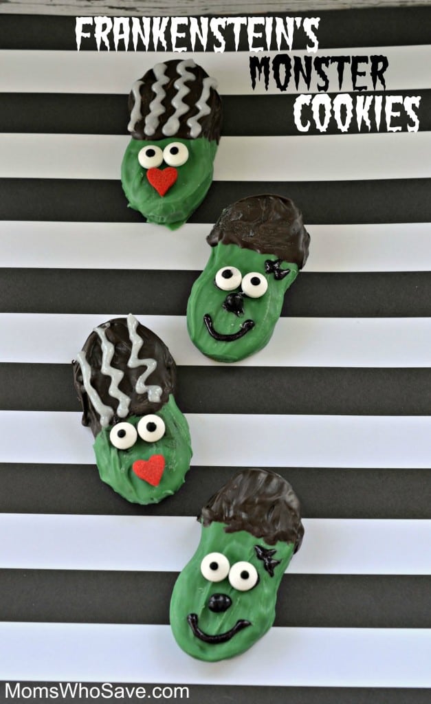 Spooky Sandwich Cookie Monsters