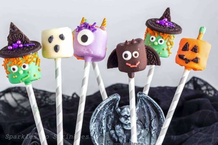 Mischief Mallow Pops: Halloween Treats on a Stick