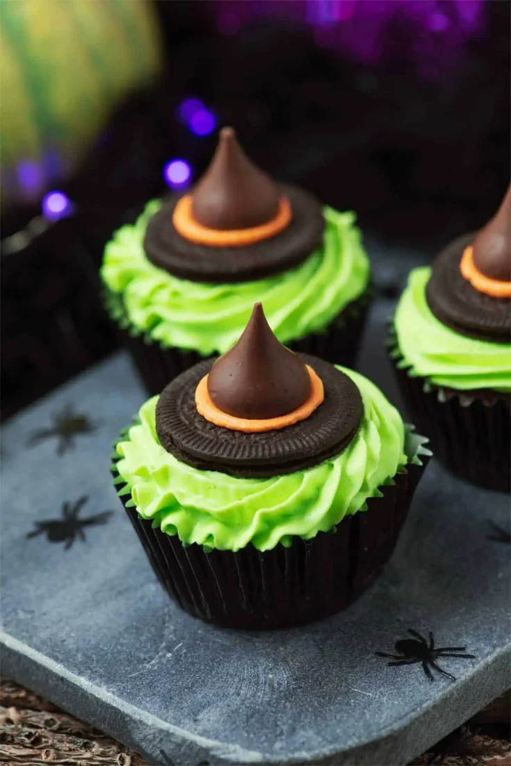 Pointy Confections: Bewitched Hat Cupcakes