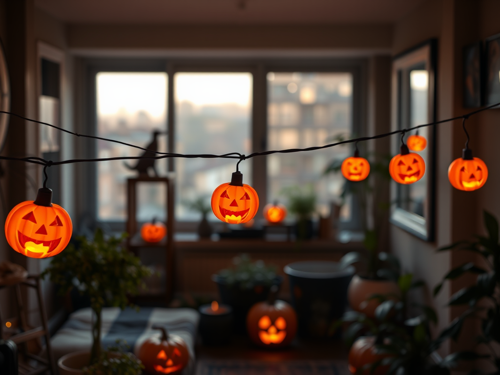 Jack-o'-Lantern String Lights