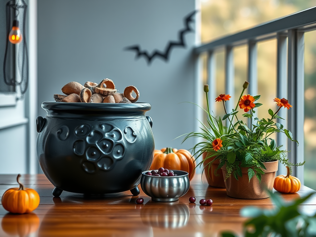 Cauldron Candy Bowl