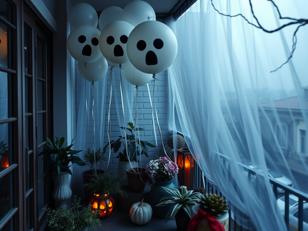Ghostly Balloons