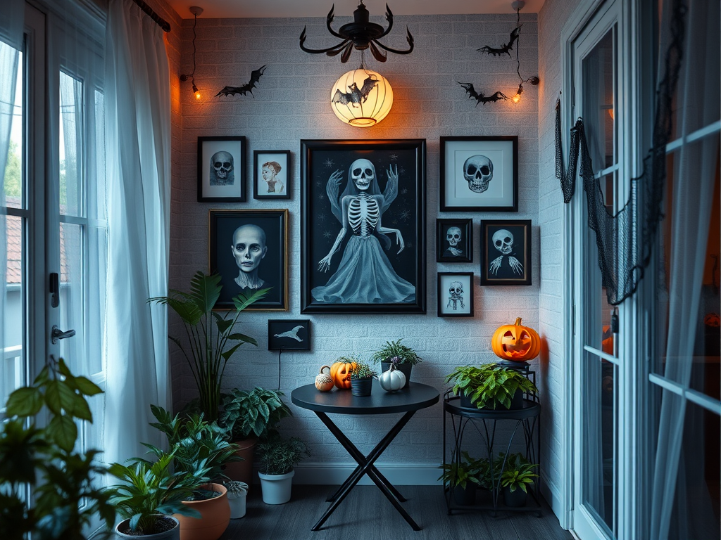 Ghostly Gallery Wall