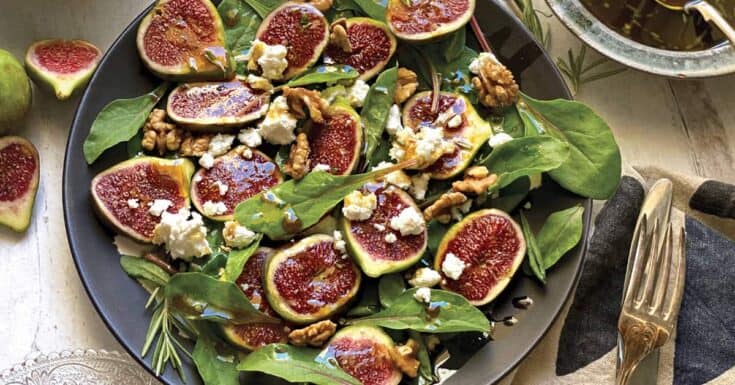 Autumn Orchard Salad with Rosemary-Honey Vinaigrette