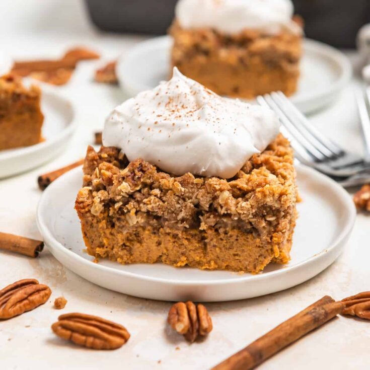 Harvest Crumble Pumpkin Tart