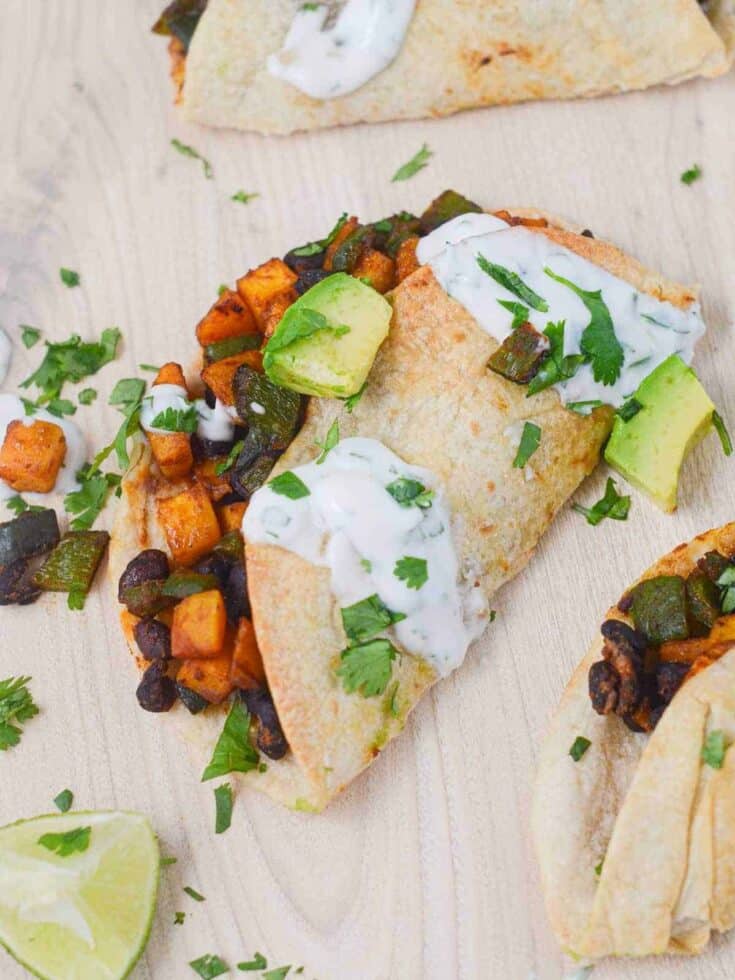 Autumn Crisp Butternut Taco Pockets