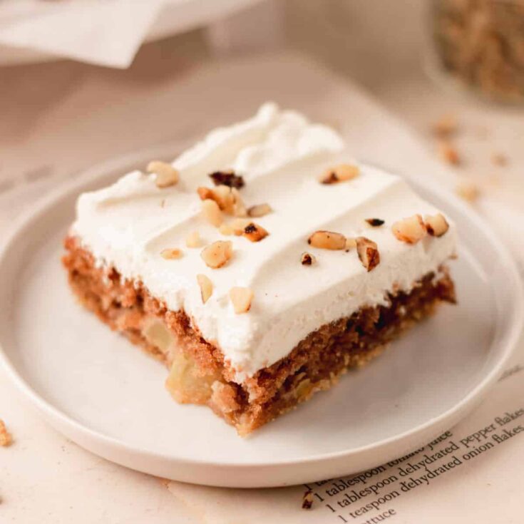 Autumn Orchard Sour-Cream Slabs