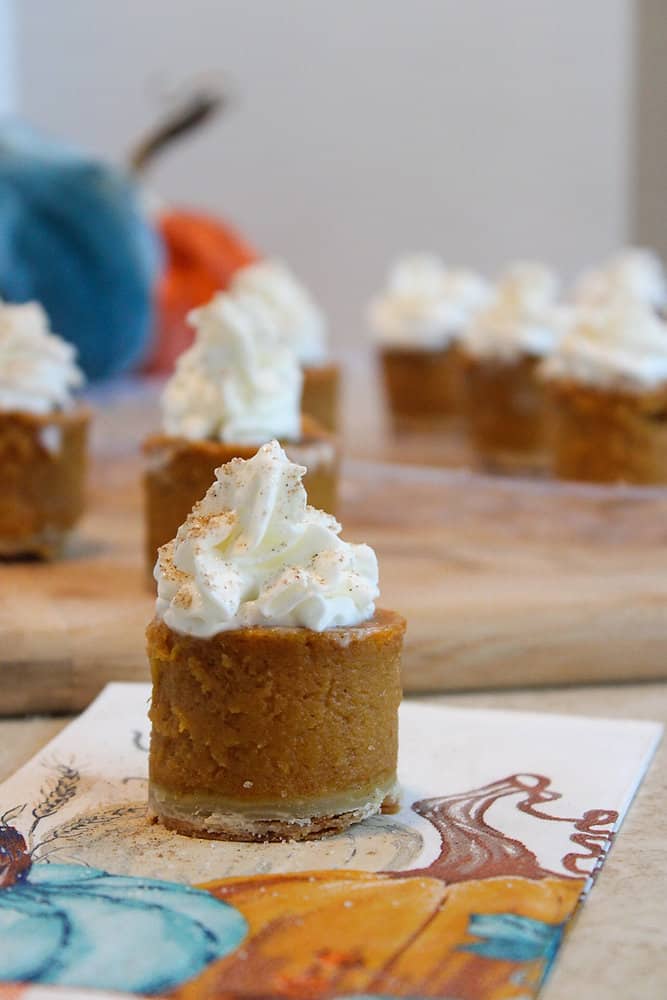 Petite Harvest Pumpkin Tarts