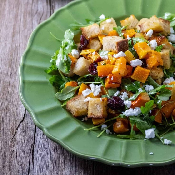 Harvest Crouton & Roasted Squash Salad