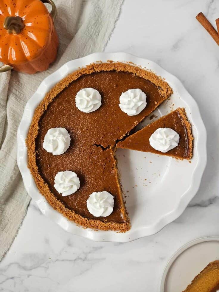 Brown-Sugar Butterscotch Pumpkin Tart