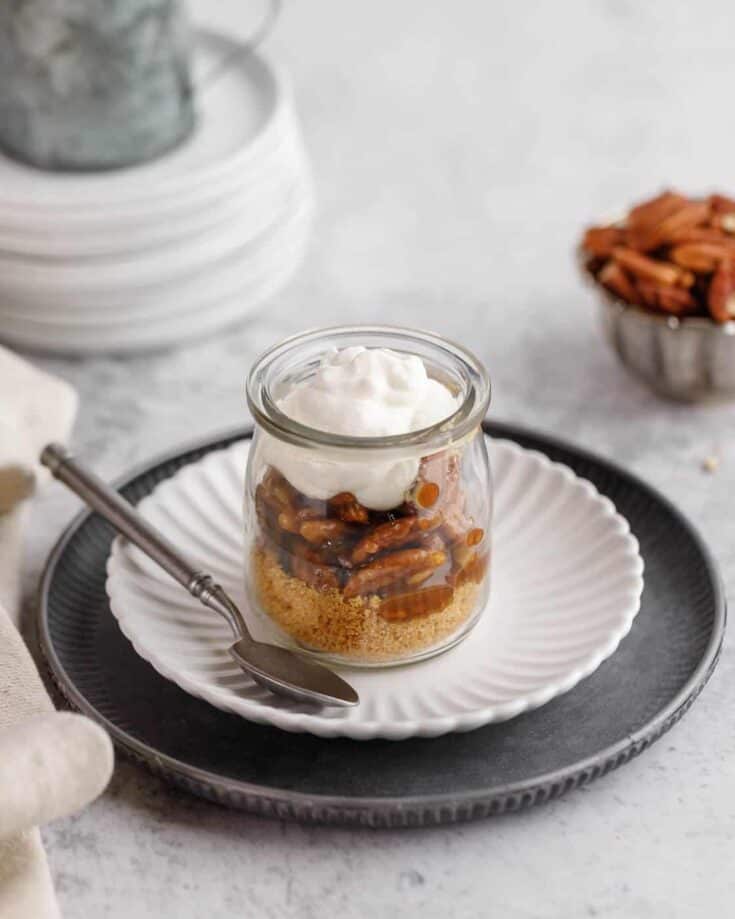 Rustic Pecan Jar Tartlets
