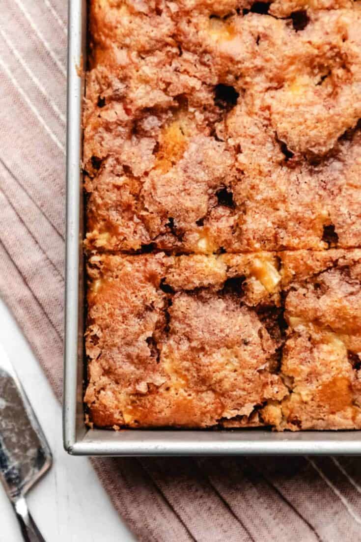 Maple-Spiced Apple Skillet Cake