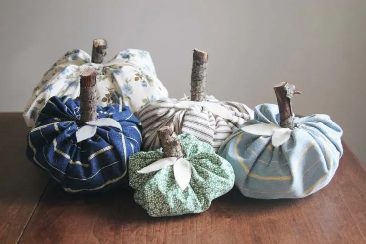 Cozy Cloth Pumpkins