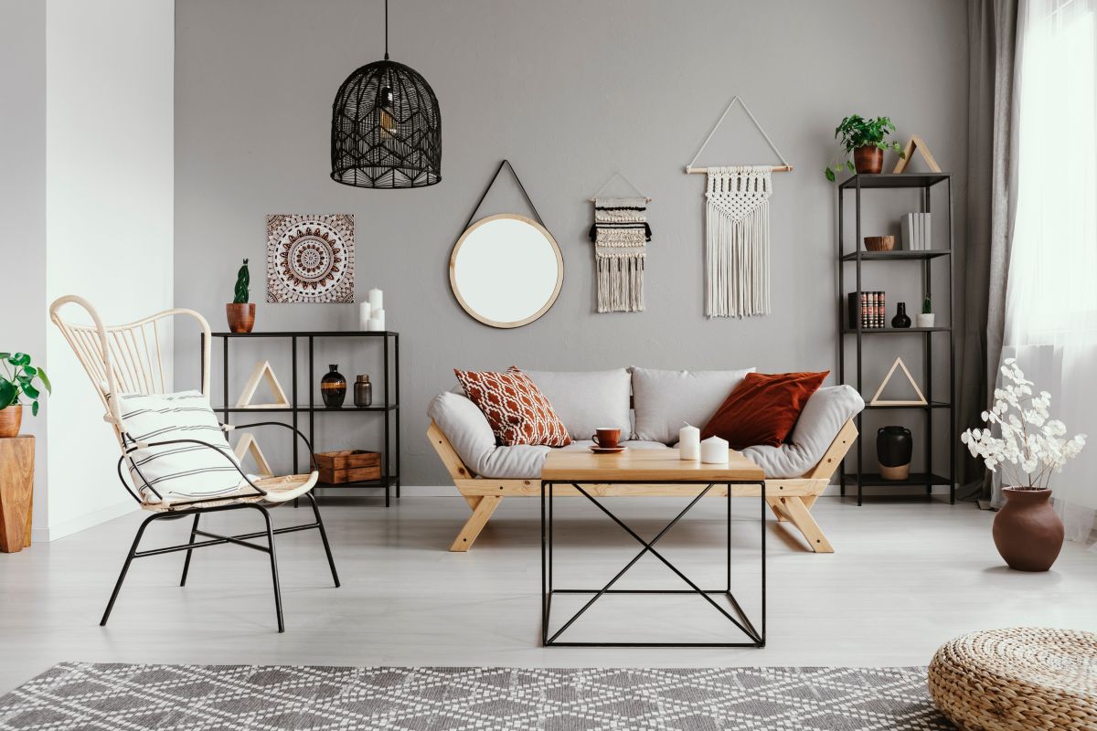 Wrapped in Warmth: A Textile-Framed Mirror