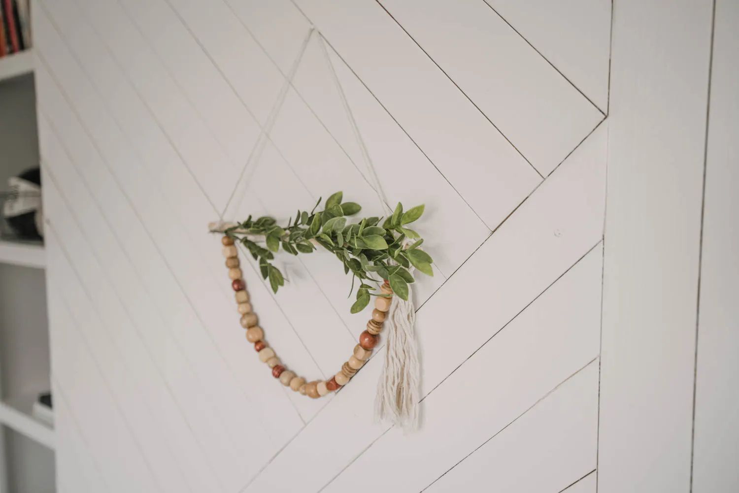 Budget-Friendly Boho Bead Wreath
