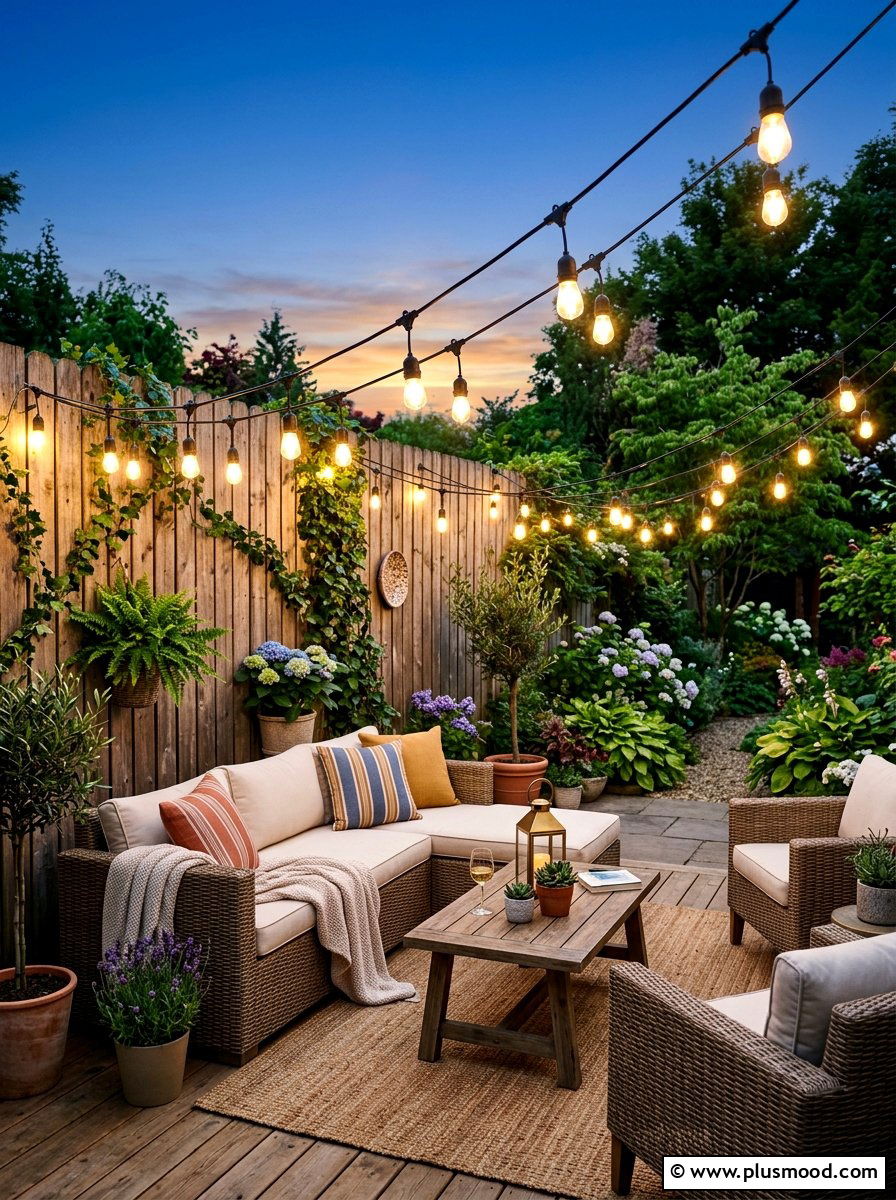String Up a Little Evening Glow