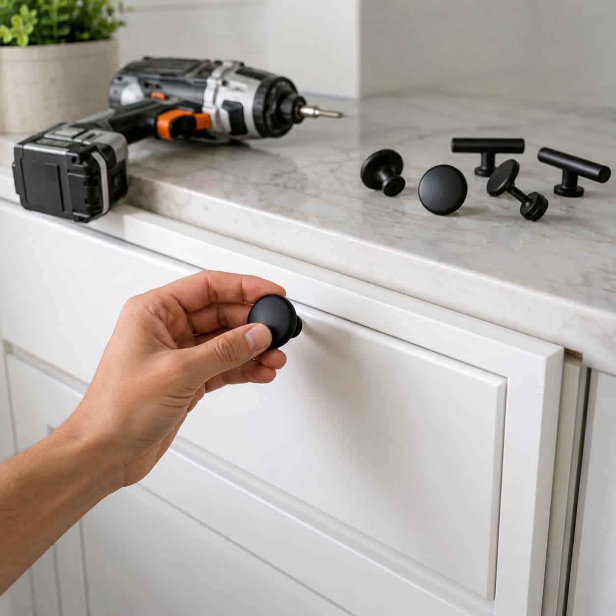 Swap Cabinet Hardware for an Instant Kitchen Refresh