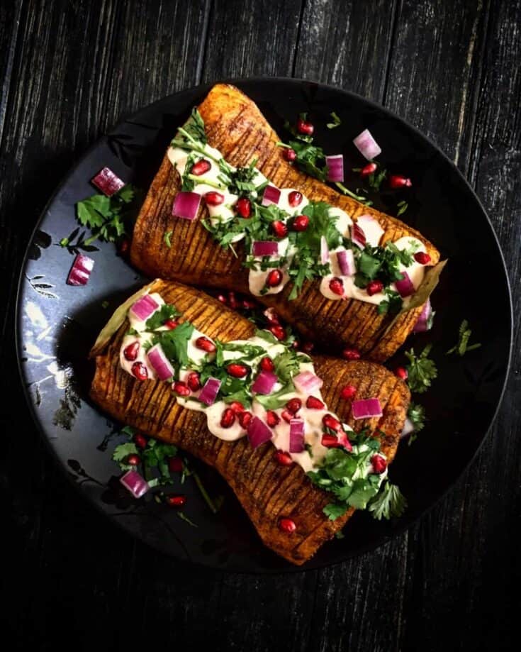 Accordion Curry-Glazed Butternut