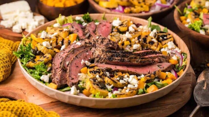 Autumn Steak & Roasted Butternut Bowl