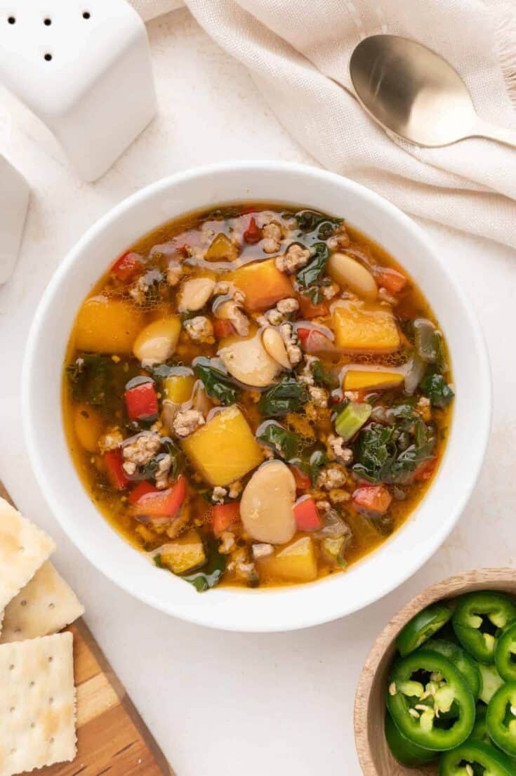 Autumn Sear: Pork, Butternut & Kale Stew