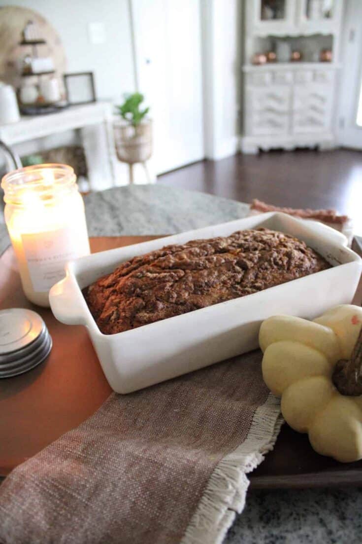Autumn Harvest Loaf with Cinnamon Sparkle Crust