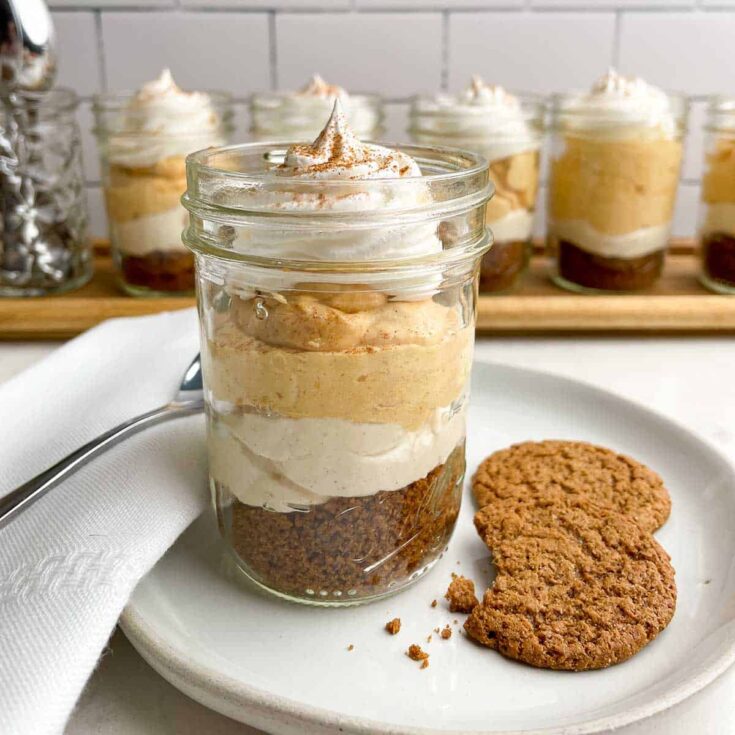 Autumn Pumpkin Parfait Shots