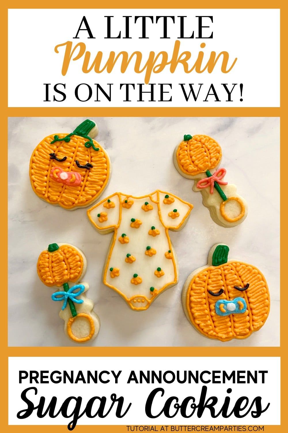 Pumpkin Patch Sugar Cookies