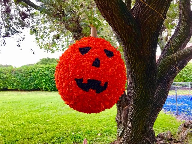Whimsical Pumpkin Piñata
