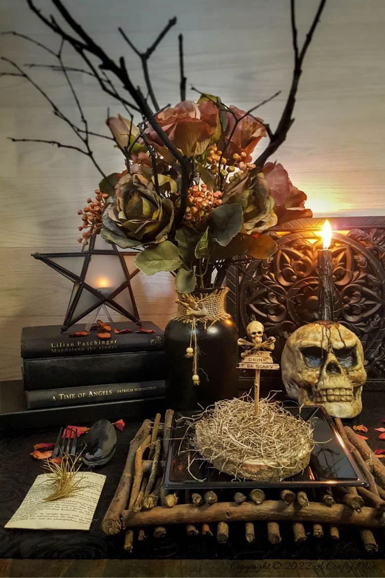 Eerie Skull Escort Place Cards