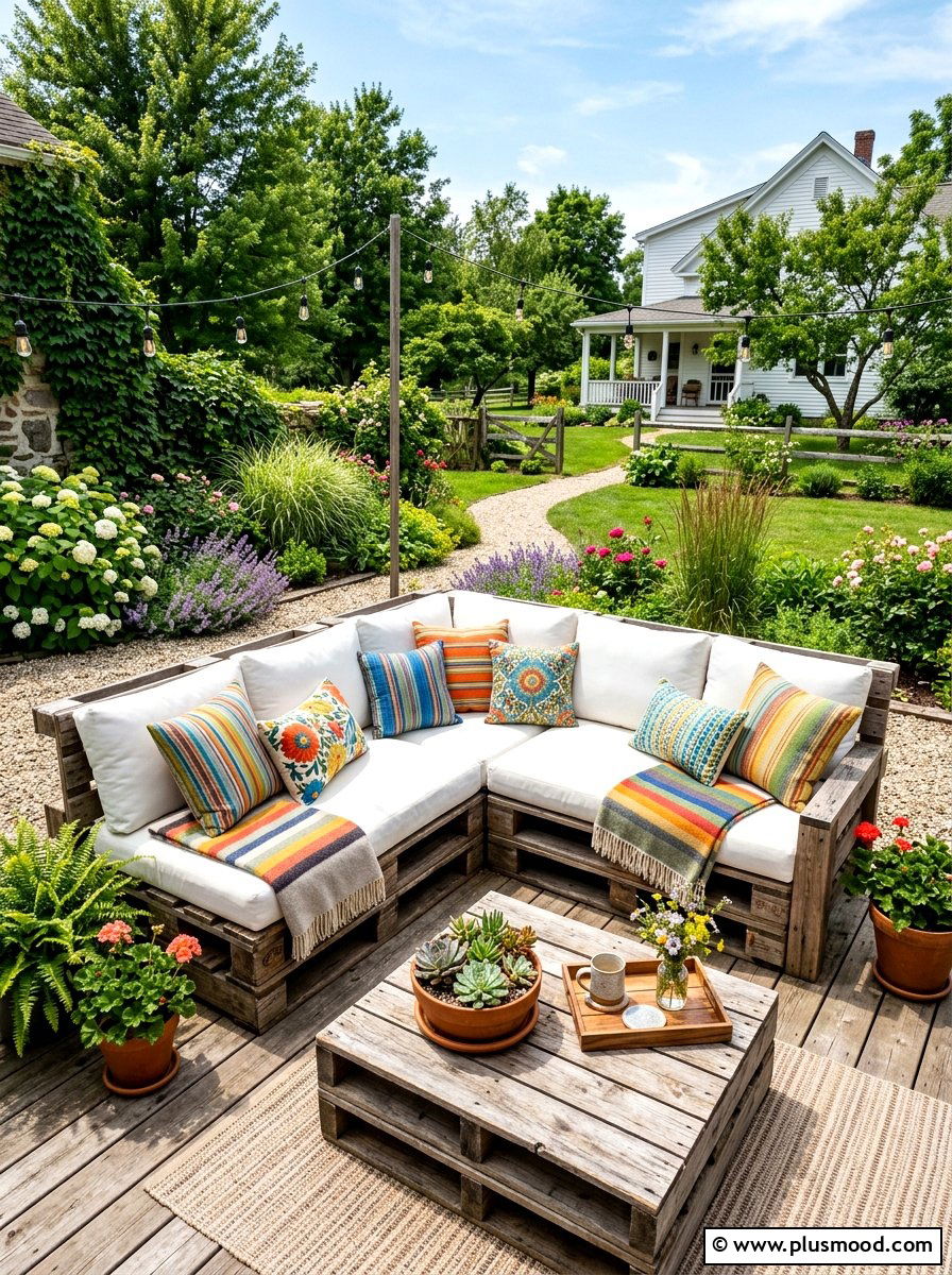 Build a Lounge Around Reclaimed Wood