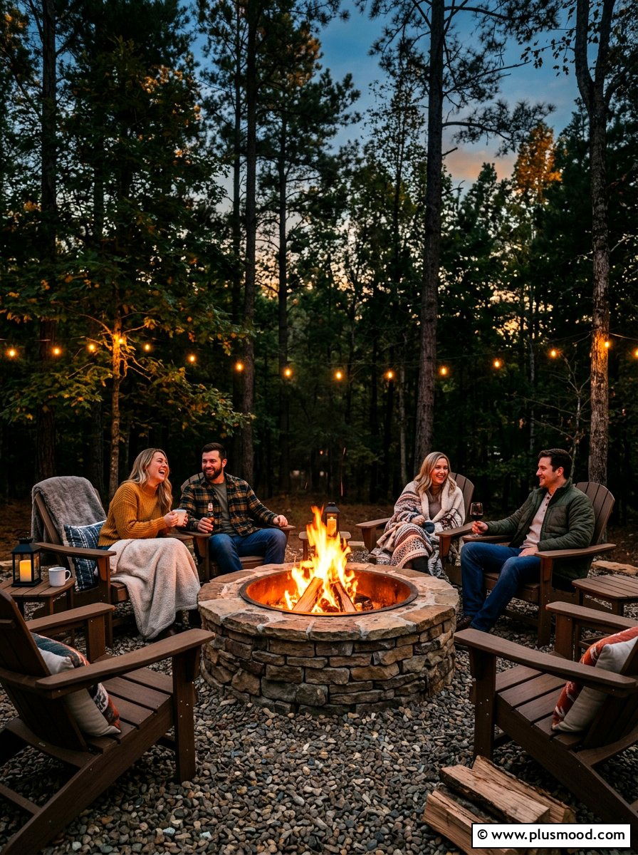 Let Firelight Set the Pace for the Evening