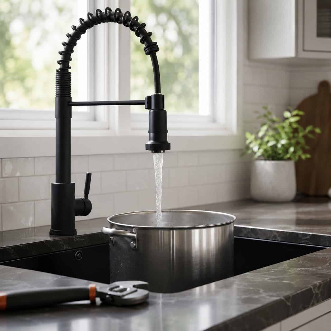 Upgrade the Kitchen Faucet for Better Function and Form
